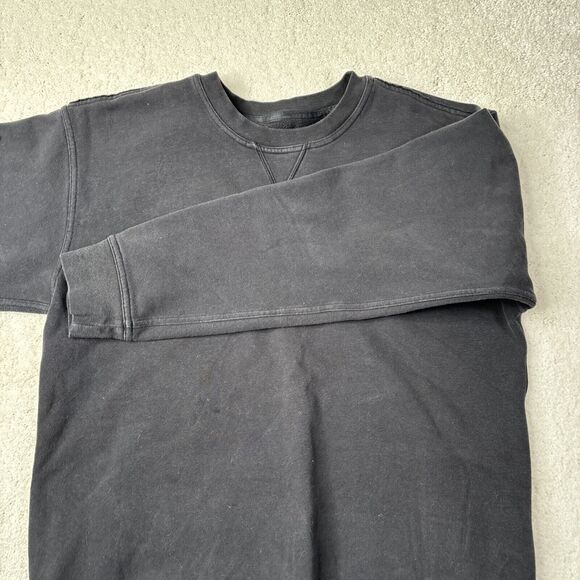 Lululemon All Yours Crew Fleece Pullover Sweater Women's Size Large Black READ - Picture 9 of 15